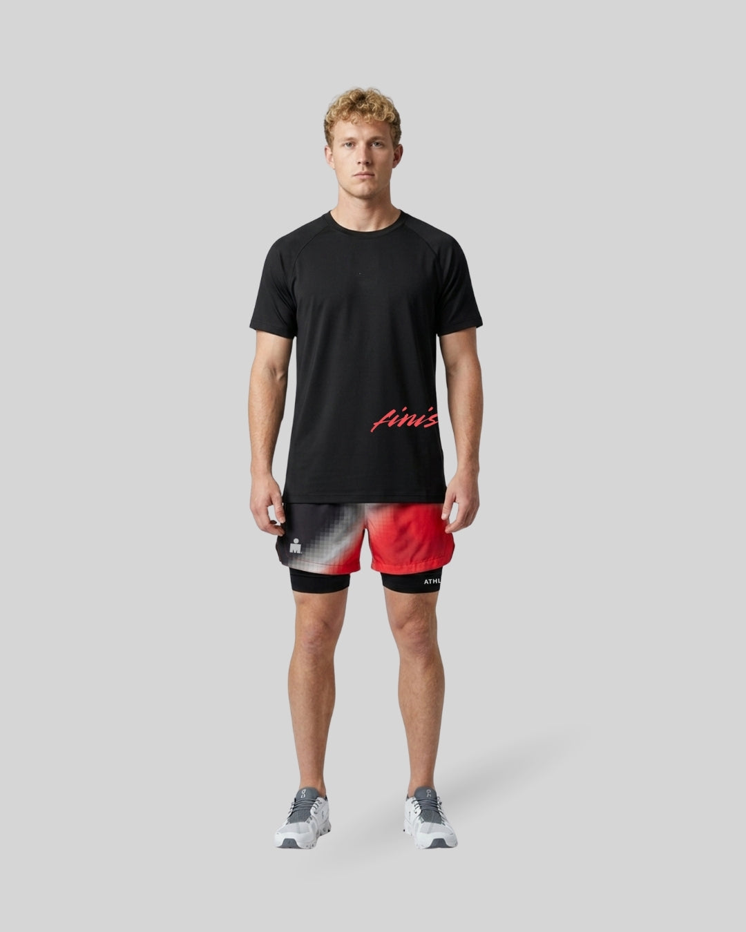 Mens Finisher Training Tee - Black