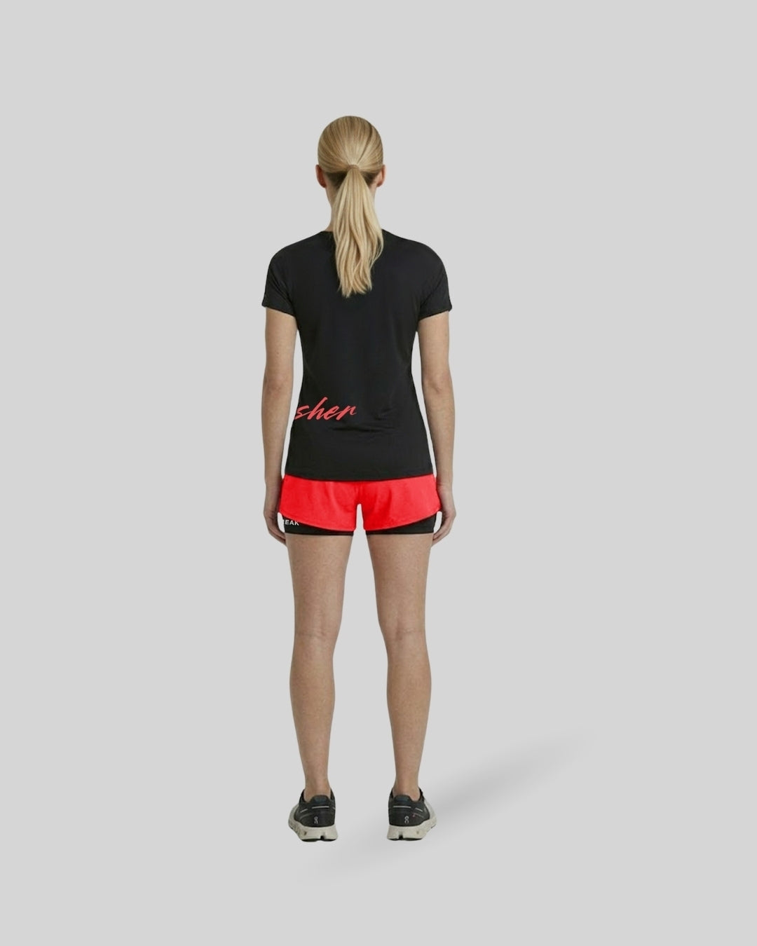 Womens Finisher Training Tee - Black
